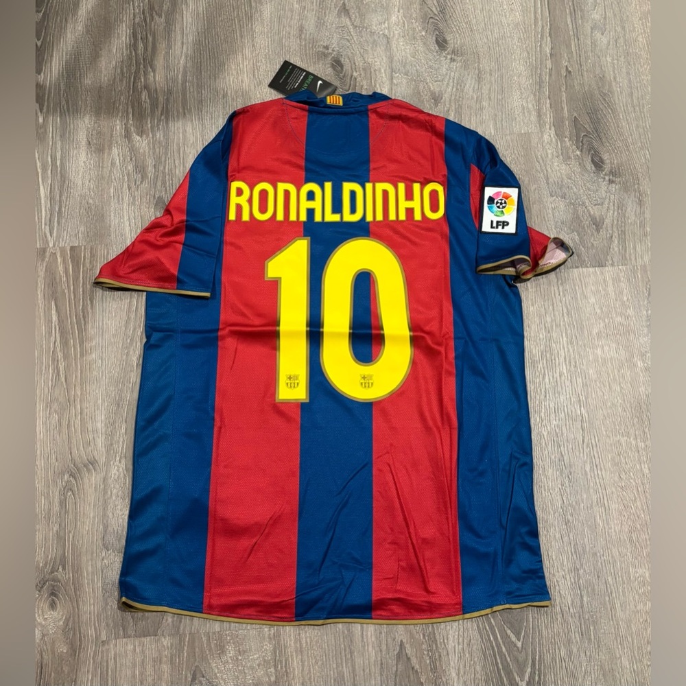Ronaldinho FC Barcelona Home Jersey 07/08